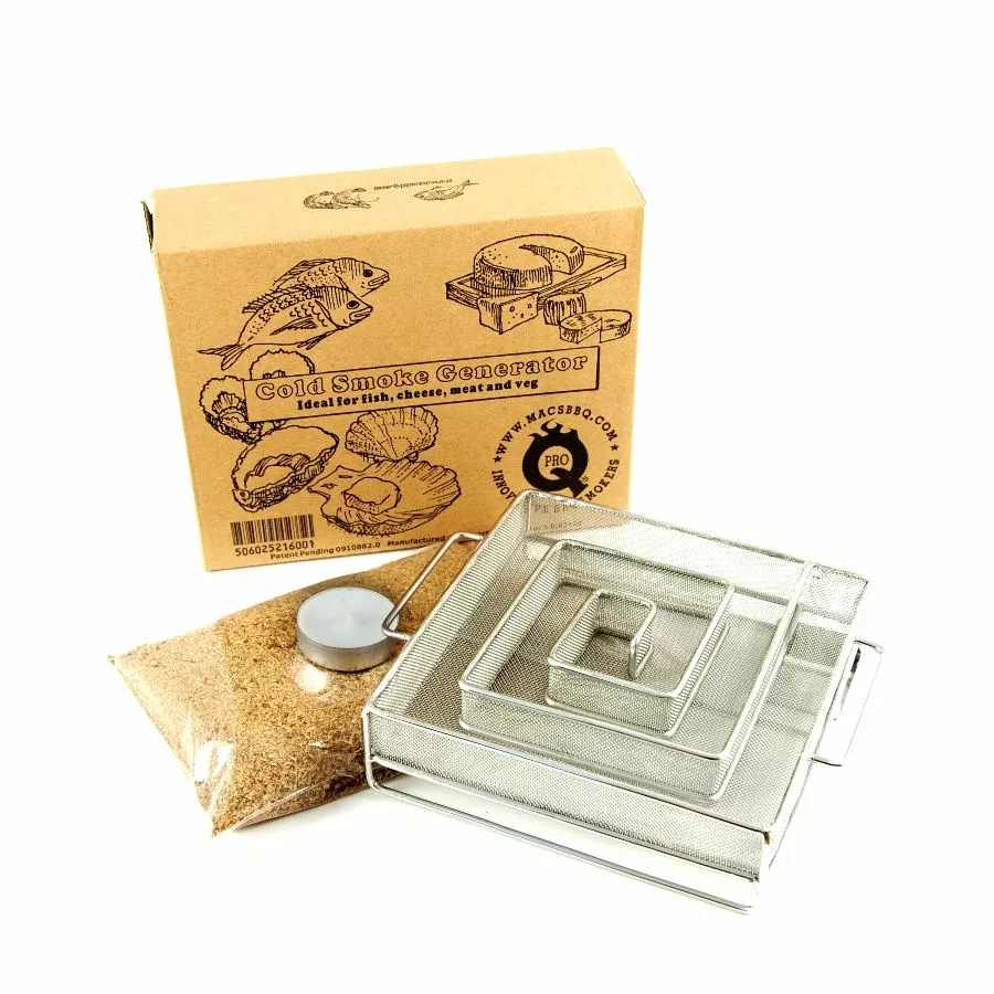 Sous Chef Kit ProQ Hot & Cold Smoking Starter Set BBQ 4 Sous Chef Kit ProQ Hot & Cold Smoking Starter Set BBQ