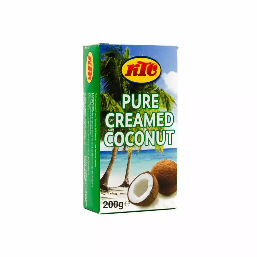 KTC Creamed Coconut 200g Ingredients 3 KTC Creamed Coconut 200g Ingredients