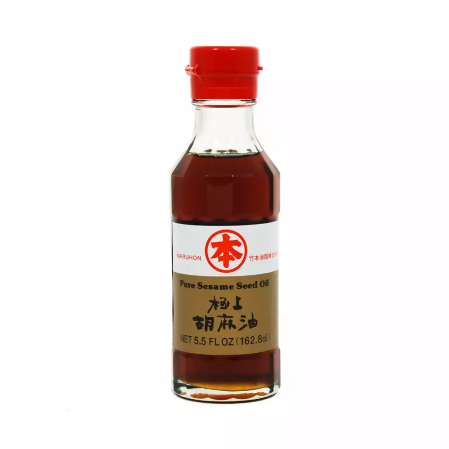 Japanese Maruhon Pure Sesame Oil 162ml 3 Japanese Maruhon Pure Sesame Oil 162ml
