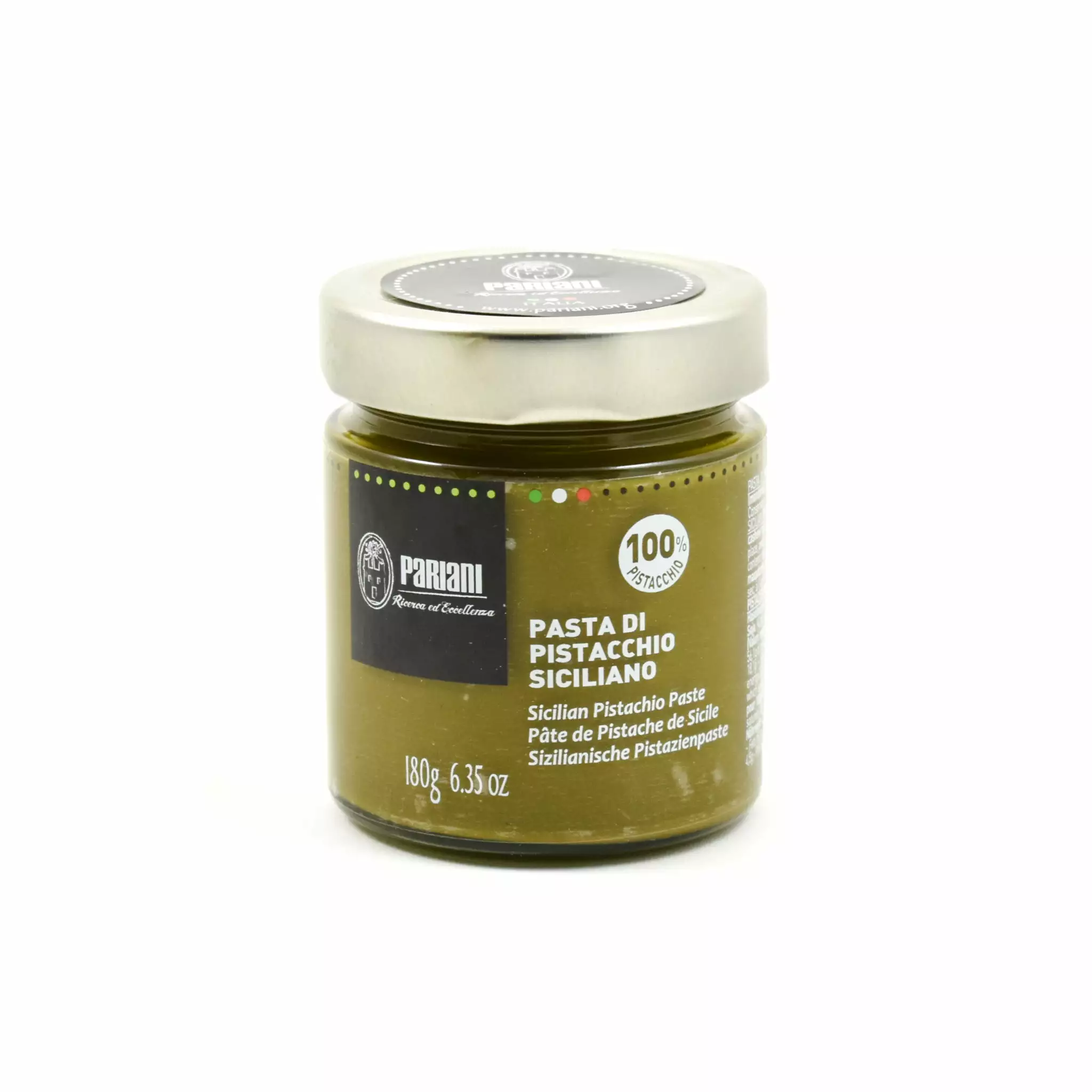 Pariani Pure Sicilian Pistachio Paste 180g 3 Pariani Pure Sicilian Pistachio Paste 180g
