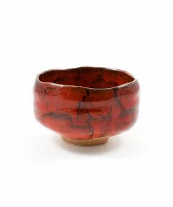 Kiji Stoneware & Ceramics Red Fire Matcha Bowl Tableware