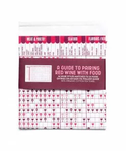 Kitchen Linen Stuart Gardiner Red Wine & Food Pairing Guide Tea Towel
