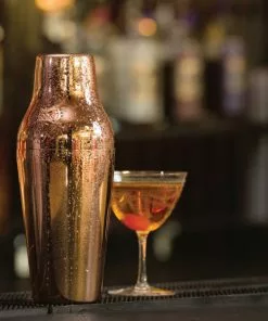 Cocktail'd Copper Plated French Cocktail Shaker 600ml Cookware