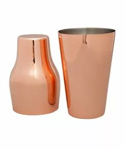 Cocktail'd Copper Plated French Cocktail Shaker 600ml Cookware