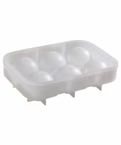 Cocktail'd 6 Cavity Silicone Ice Ball Mould
