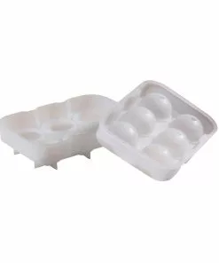 Cocktail'd 6 Cavity Silicone Ice Ball Mould