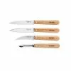 Opinel Essential Beech Handle Kitchen Knives - Set Of 4 Cookware 1 Opinel Essential Beech Handle Kitchen Knives - Set Of 4 Cookware