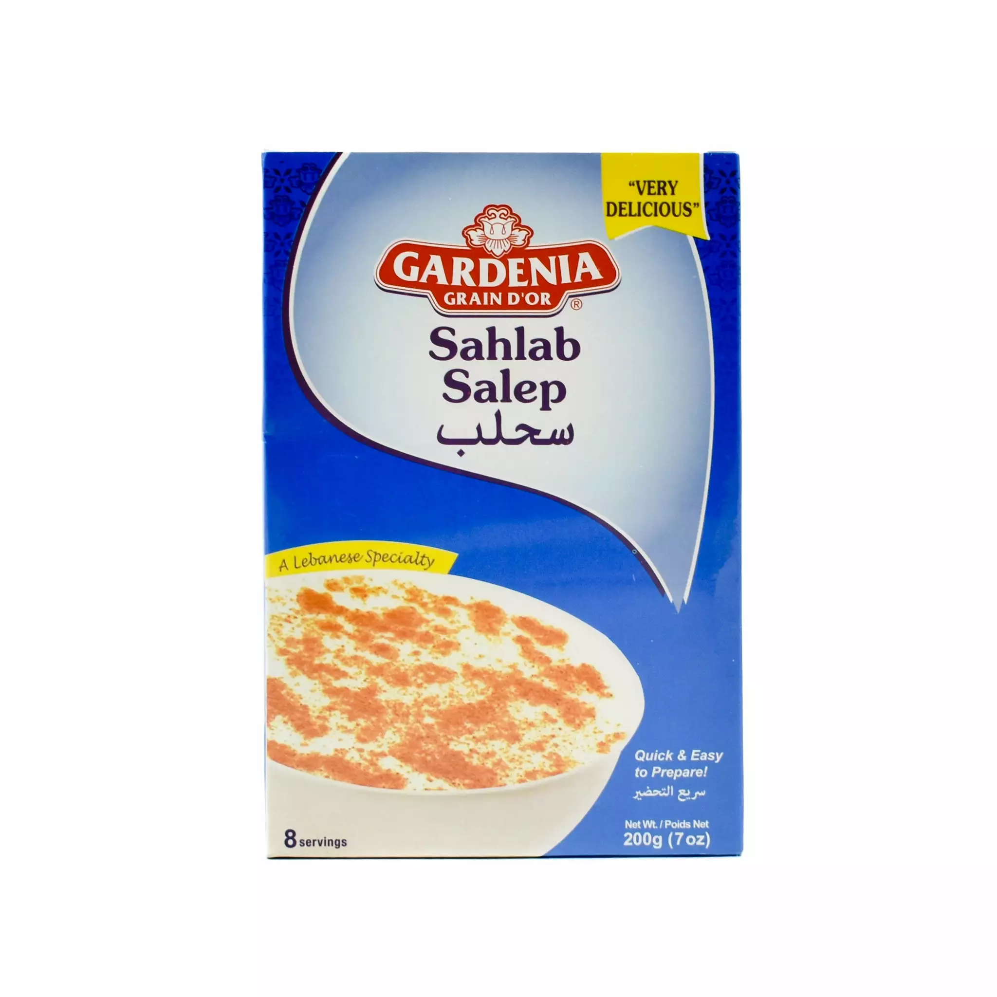 Gardenia Salep Powder Drink Mix 200g Ingredients 3 Gardenia Salep Powder Drink Mix 200g Ingredients