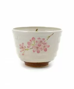 Kiji Stoneware & Ceramics Sakura Blossom Matcha Bowl