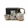 Kiji Stoneware & Ceramics Sakura Blossom Tea Set For Two