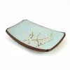 Kiji Stoneware & Ceramics Tableware Sakura Blossom Side Plate 19cm X 13cm 1 Kiji Stoneware & Ceramics Tableware Sakura Blossom Side Plate 19cm X 13cm
