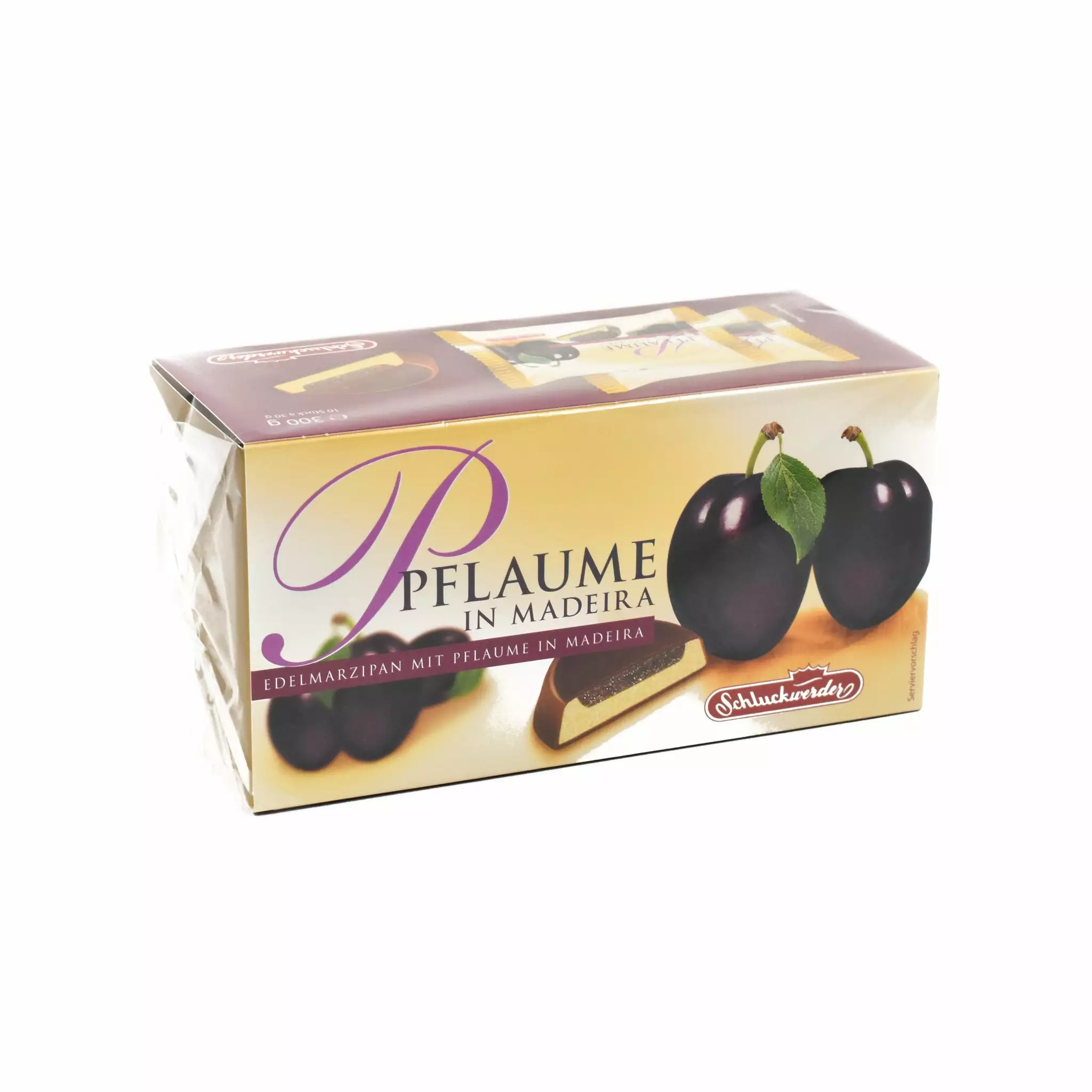 Schluckwerder Marzipan & Plum In Madeira 300g Ingredients 3 Schluckwerder Marzipan & Plum In Madeira 300g Ingredients