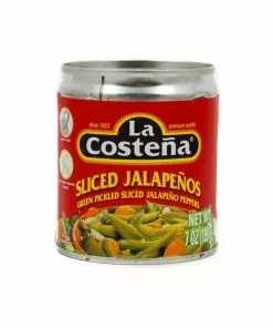 La Costena Sliced Green Jalapeno Peppers 199g
