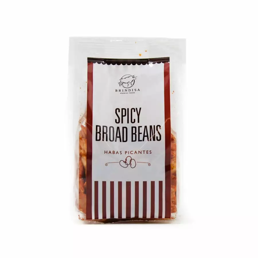 Brindisa Habas Picantes, Hot & Spicy Broad Beans 100g 3 Brindisa Habas Picantes, Hot & Spicy Broad Beans 100g