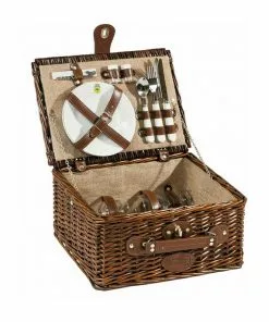 Les Jardins De La Comtesse St Michel Picnic Hamper For 2 Outdoor Tableware