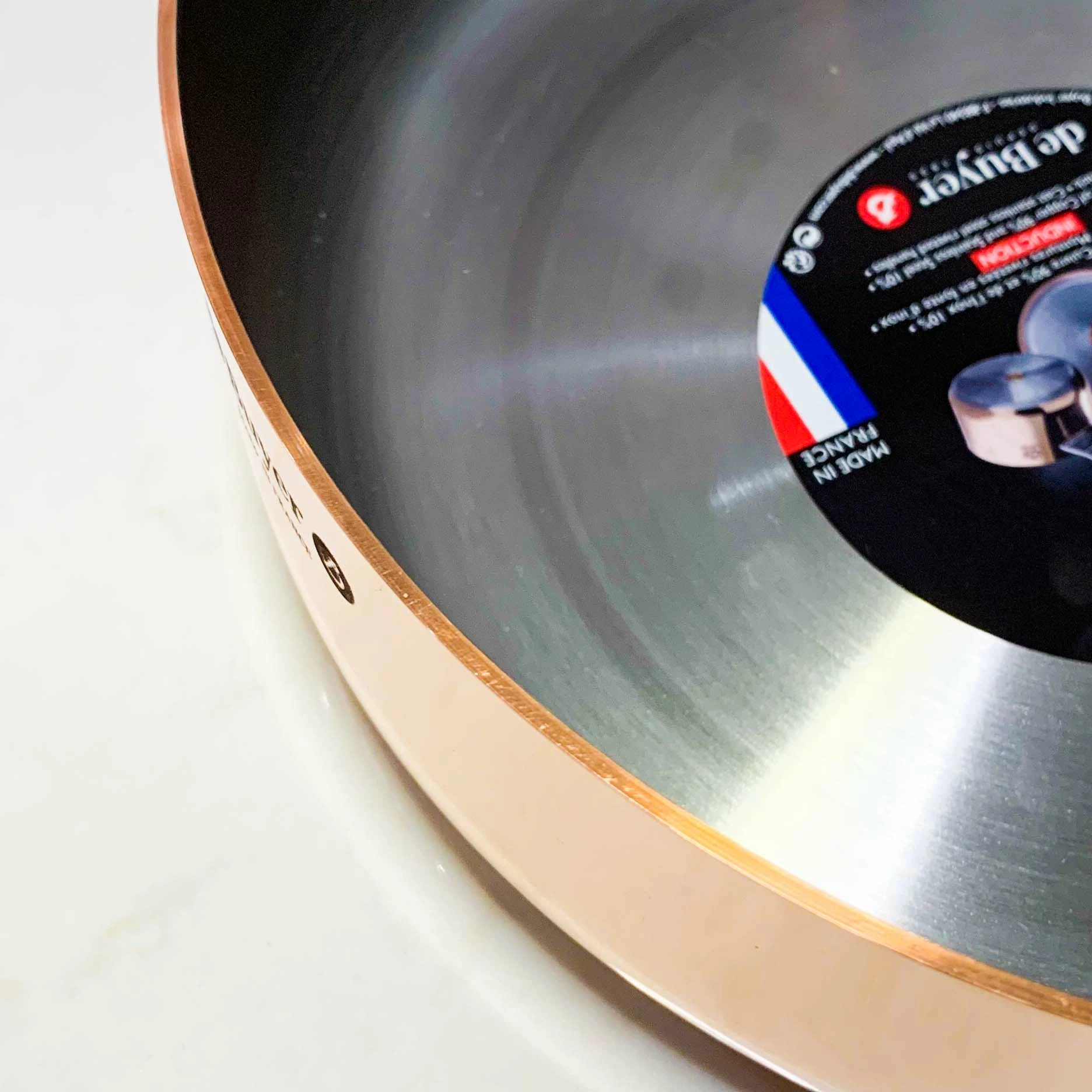 De Buyer Prima Matera Induction-Compatible Copper Saute Pan - Straight Cookware 4 De Buyer Prima Matera Induction-Compatible Copper Saute Pan - Straight Cookware