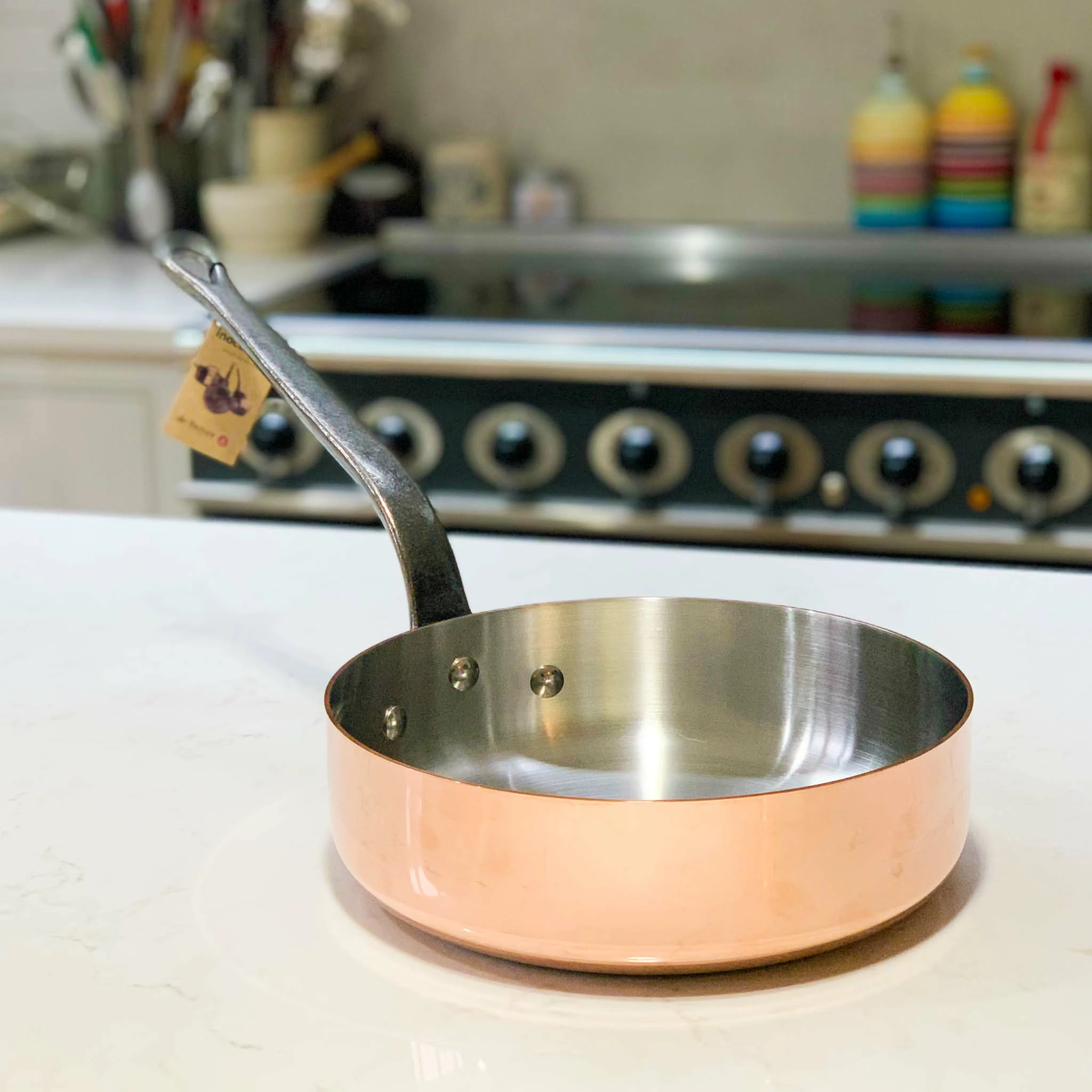 De Buyer Prima Matera Induction-Compatible Copper Saute Pan - Straight Cookware 5 De Buyer Prima Matera Induction-Compatible Copper Saute Pan - Straight Cookware