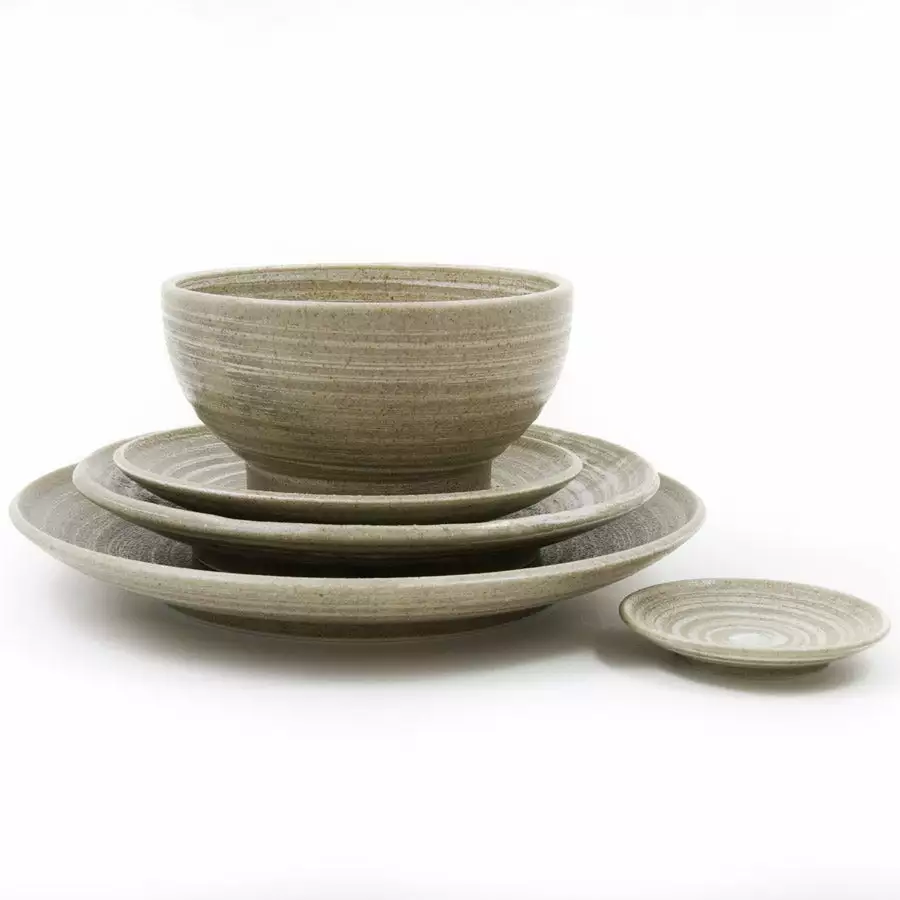 Kiji Stoneware & Ceramics Tableware Tatsumaki Dipping Plate 10cm 5 Kiji Stoneware & Ceramics Tableware Tatsumaki Dipping Plate 10cm