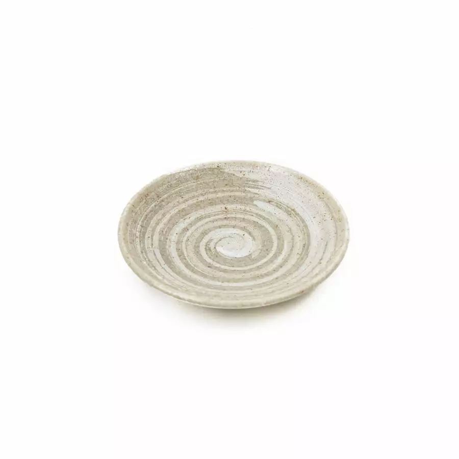 Kiji Stoneware & Ceramics Tableware Tatsumaki Dipping Plate 10cm 4 Kiji Stoneware & Ceramics Tableware Tatsumaki Dipping Plate 10cm