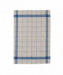 Coucke Kitchen Linen French Linen Tea Towel - EGR Bleu