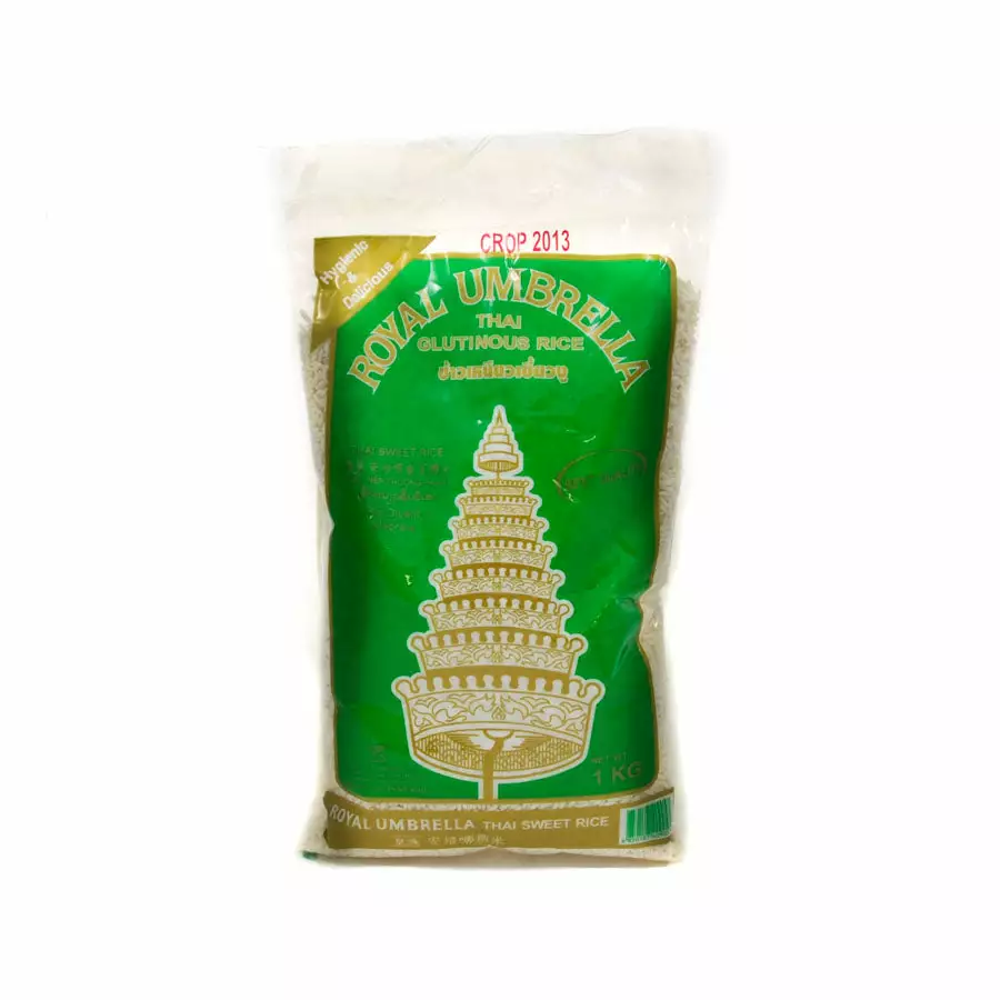 Royal Umbrella Glutinous Sticky Rice 1kg 3 Royal Umbrella Glutinous Sticky Rice 1kg