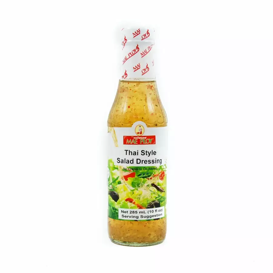 Ingredients Mae Ploy Thai Style Salad Dressing 285ml 3 Ingredients Mae Ploy Thai Style Salad Dressing 285ml