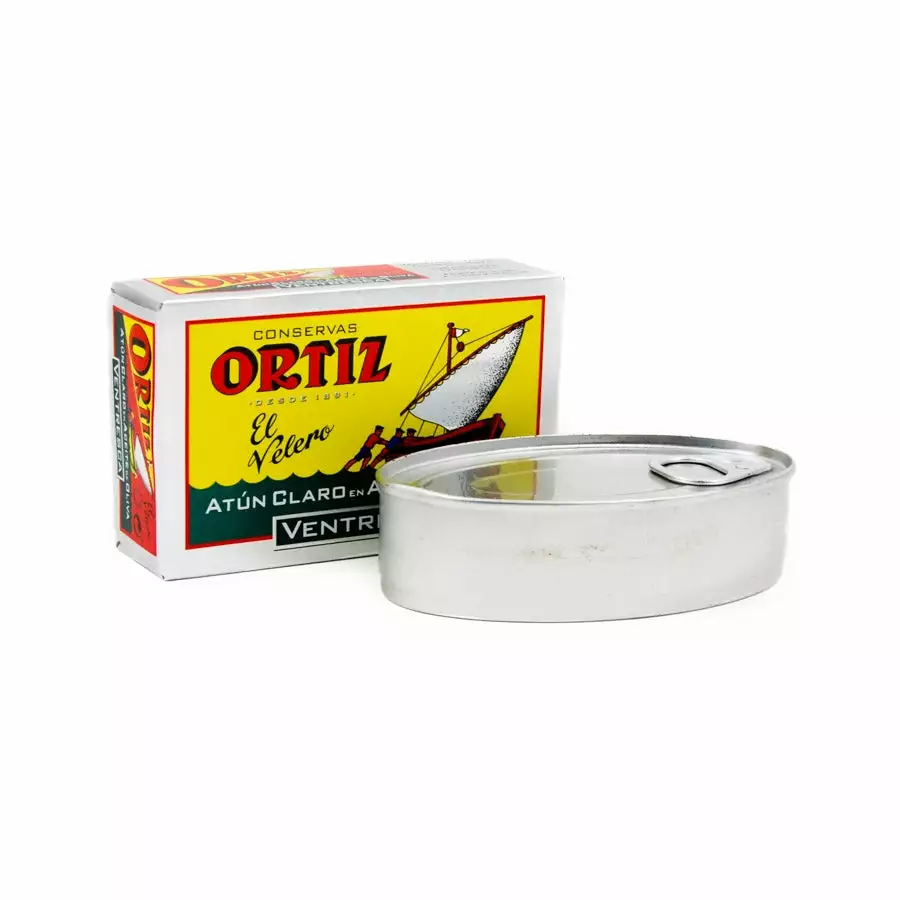 Ortiz Atun Claro Belly In Olive Oil - Ventresca 110g Ingredients 3 Ortiz Atun Claro Belly In Olive Oil - Ventresca 110g Ingredients