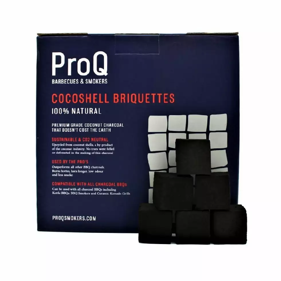 ProQ Cocoshell Briquettes 10kg 3 ProQ Cocoshell Briquettes 10kg