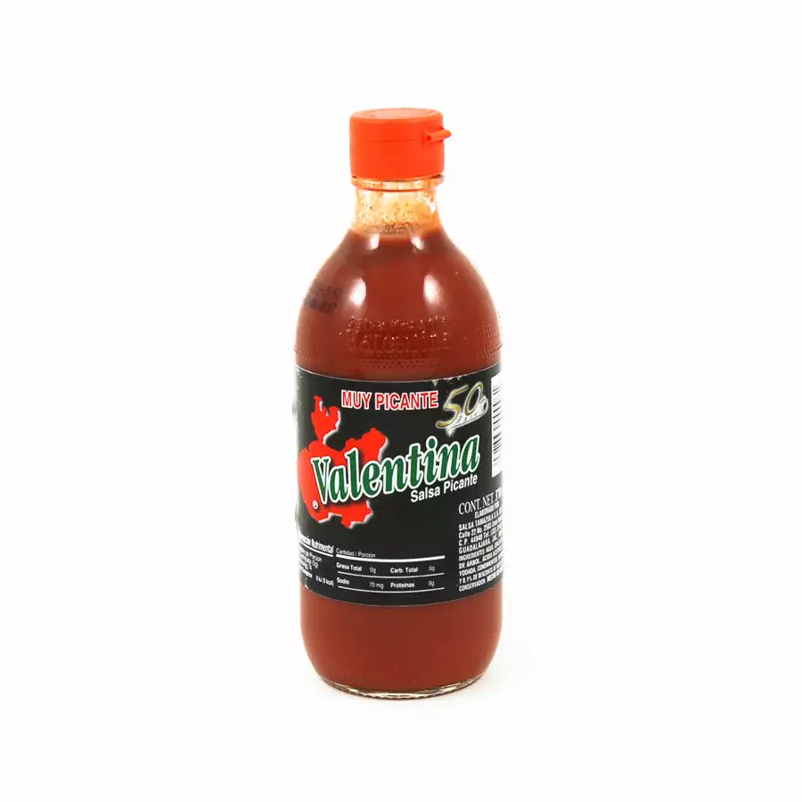 Valentina Extra Hot Sauce 370ml Ingredients 3 Valentina Extra Hot Sauce 370ml Ingredients