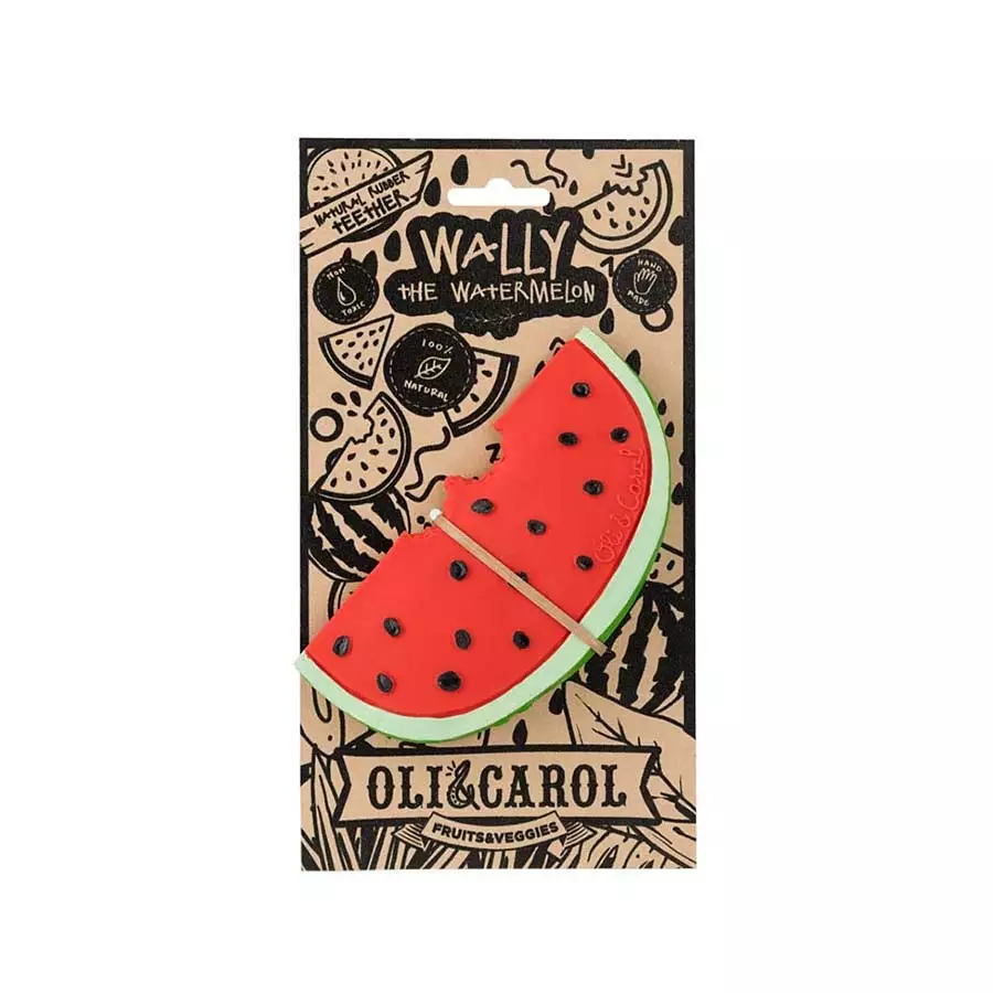 Oli & Carol Wally The Watermelon Baby Teething Toy Gifts 3 Oli & Carol Wally The Watermelon Baby Teething Toy Gifts