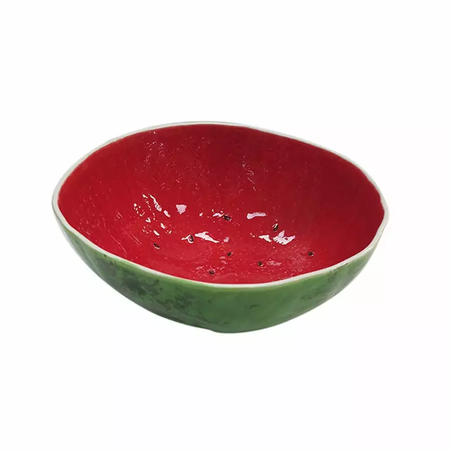 Bordallo Pinheiro Watermelon Salad Bowl 28cm Bordallo Pinheiro 3 Bordallo Pinheiro Watermelon Salad Bowl 28cm Bordallo Pinheiro