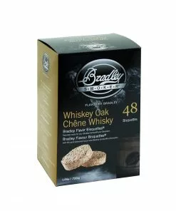Bradley Smoker Bradley Whiskey Oak Bisquettes Pack Of 48