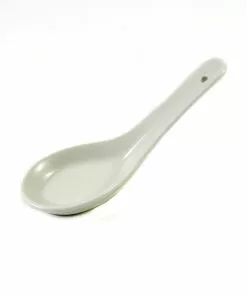 Kiji Stoneware & Ceramics White Porcelain Spoon 13cm
