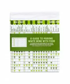 Stuart Gardiner White Wine & Food Pairing Guide Tea Towel